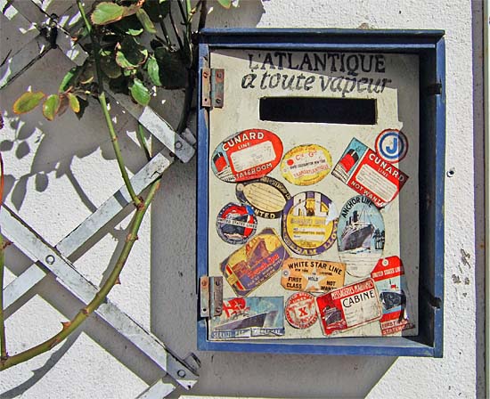la boite aux lettres du voyageur...